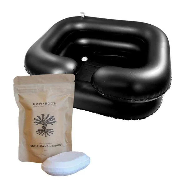 Pack Detox para rastas con lavacabezas RAW ROOTs