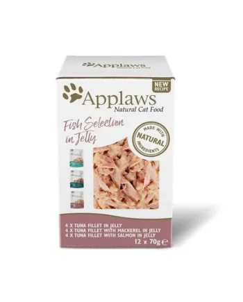 Pack Mixto Applaws Cat Pouch En Gelatina Para Gatos 12 X 70 G duradero y de bajo mantenimiento disponible en Gatospetshop.com.