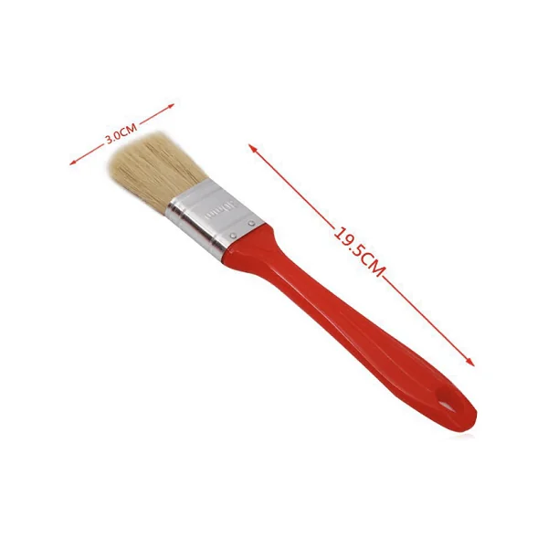 Paletina pintura doble cerda 30 mm Rojo