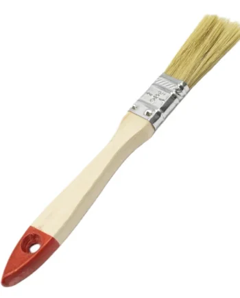 Paletina pintura doble cerda mango madera 18 mm