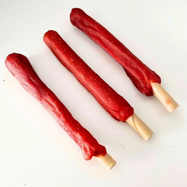 Palito de pato ahumado