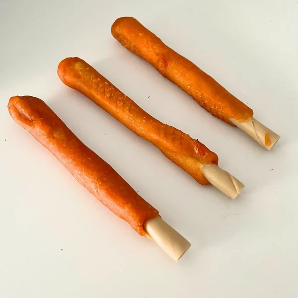Palito de pollo ahumado