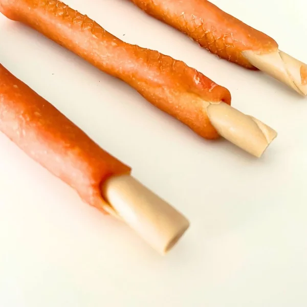 Palito de pollo ahumado