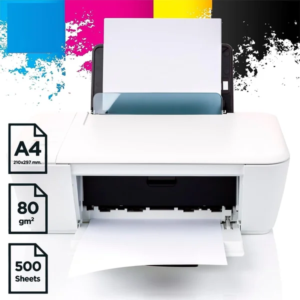 Papel fotocopiadora Din A4 80 gr Blanco