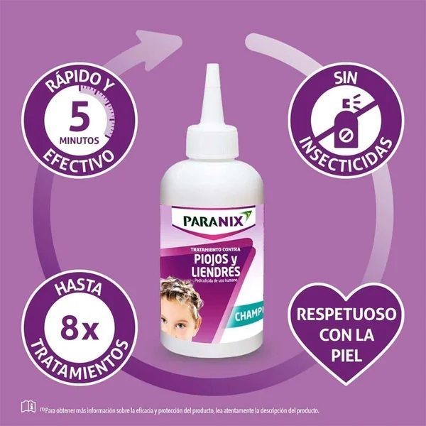 Paranix Champú antipiojos