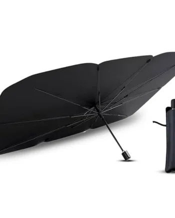 Parasol Para Parabrisas Delantero Diseño Paragua Plateado