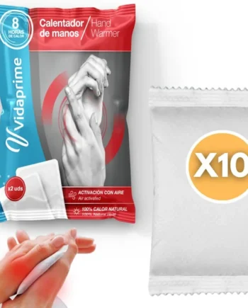 Parches Calienta Manos Térmicos Instantáneos | Pack x10 Uds