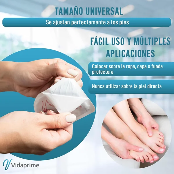 Parches Calor Pies Térmicos Instantáneos | Pack x20 Uds
