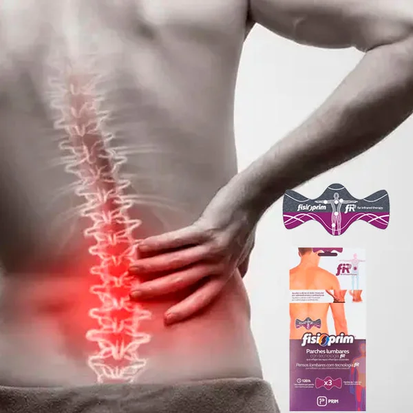 Parches para Dolor Muscular Lumbar Terapia Fir | Pack 3 Uds