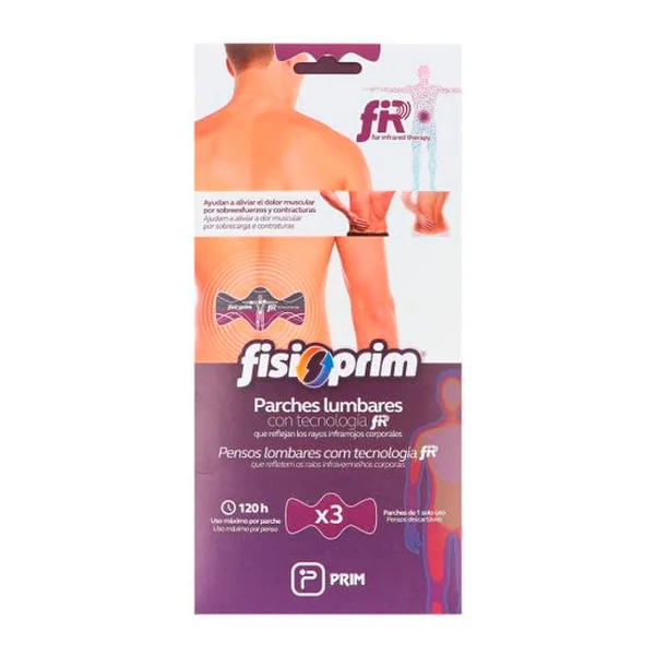 Parches para Dolor Muscular Lumbar Terapia Fir | Pack 3 Uds