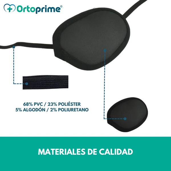 Parches para Ojos con Banda Ajustable | Pack Dos Unidades