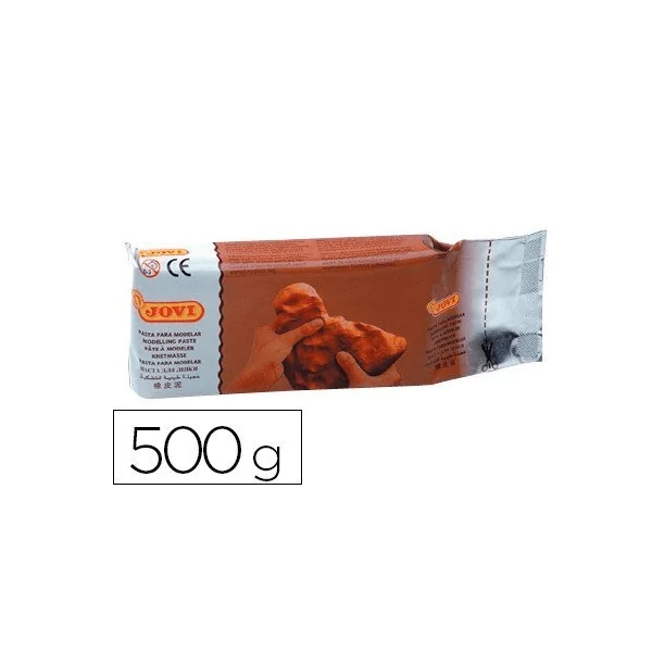 Pasta Jovi para modelar 500 gr Terracota