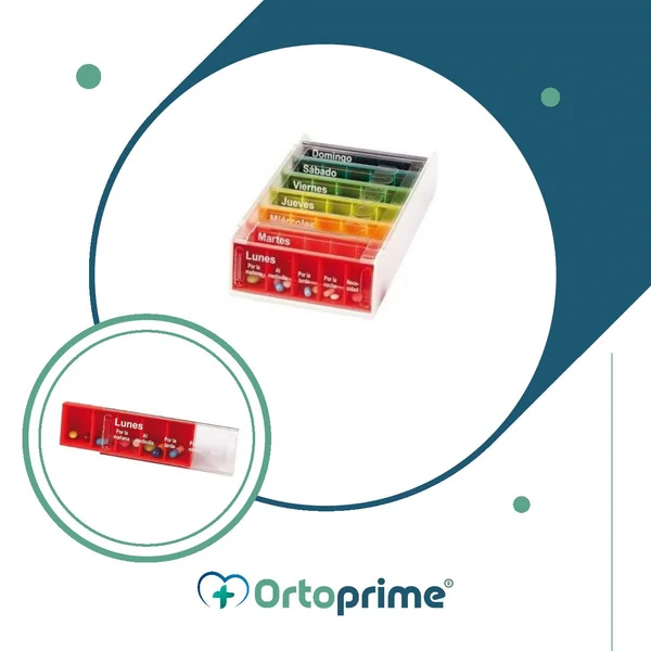 Pastillero Semanal Arcoiris