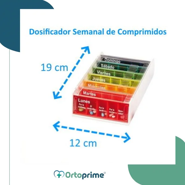 Pastillero Semanal Arcoiris