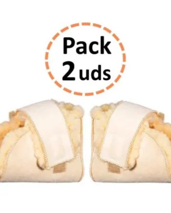 Patucos Antiescaras Lambskin Premium Par Izquierdo y Derecho