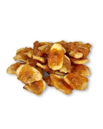 Pechuga de pollo con manzana