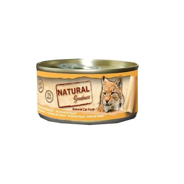 Pechuga de Pollo Gato Latas Natural Greatness