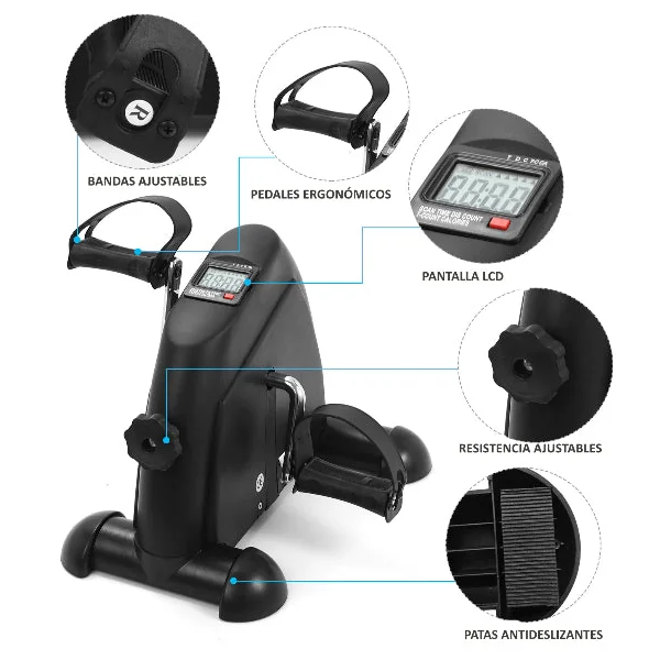 Pedalier Ejercitador Digital Brazos y Piernas Profesional