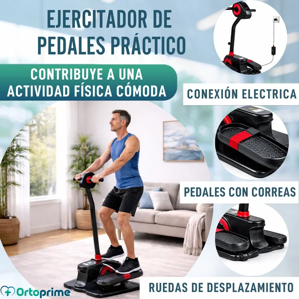 Pedalier Elíptico de Brazos y Piernas | Ejercitador Digital