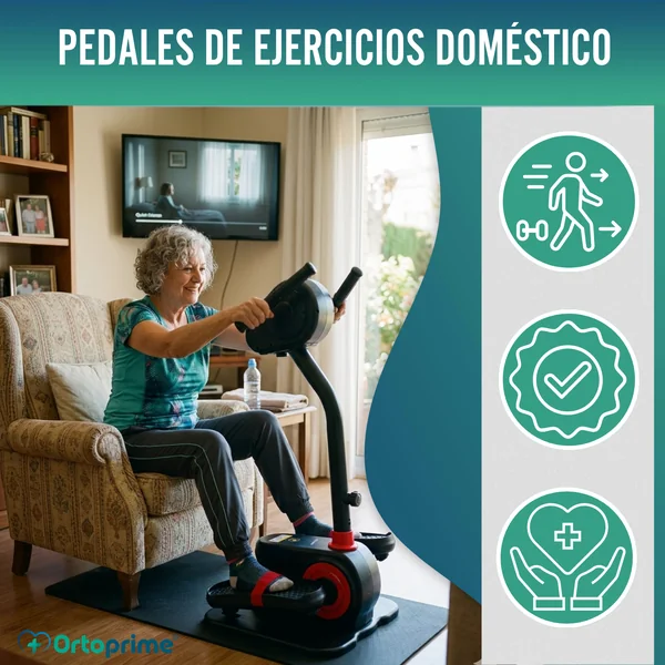 Pedalier Elíptico de Brazos y Piernas | Ejercitador Digital