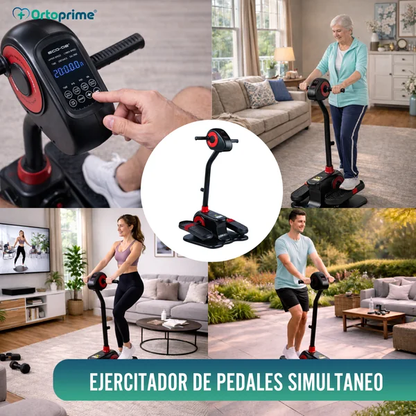 Pedalier Elíptico de Brazos y Piernas | Ejercitador Digital