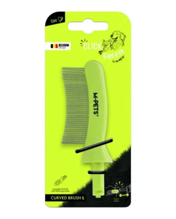 Peine Curvo M Click & Groom M-Pets – Recambio para Mango Intercambiable