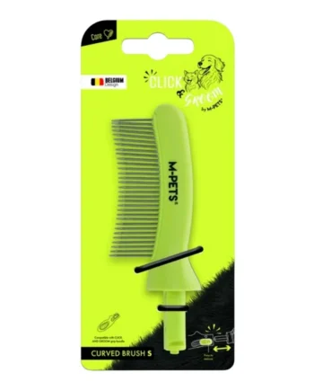 Peine Curvo S Click & Groom M-Pets – Recambio para Mango Intercambiable