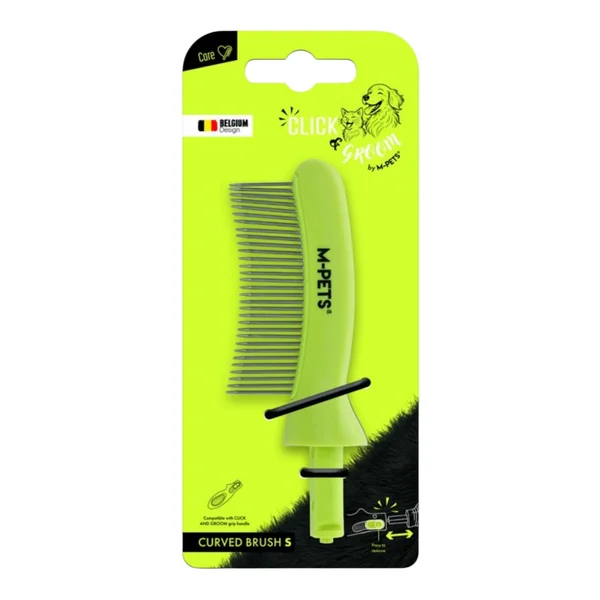 Peine Curvo S Click & Groom M-Pets – Recambio para Mango Intercambiable