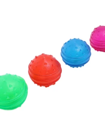 Pelota Caucho con Sonido 8cm.