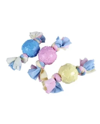 Pelota con nudos de trapillo