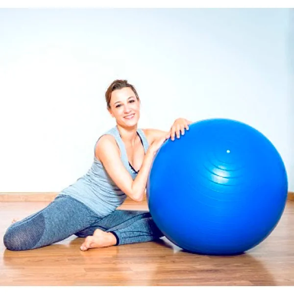 Pelota de Pilates con Tecnología Anti Explosión | 55 cm