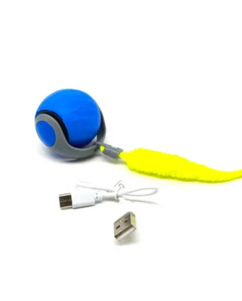 Pelota Interactiva Automática Vibrante Para Mascotas 5.5x40cm./ 75g.