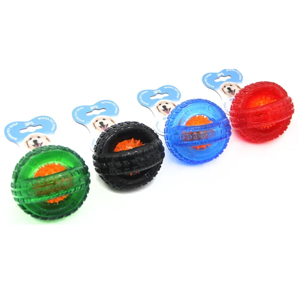 Pelota para perros con Luz y Sonido 9.3cm.