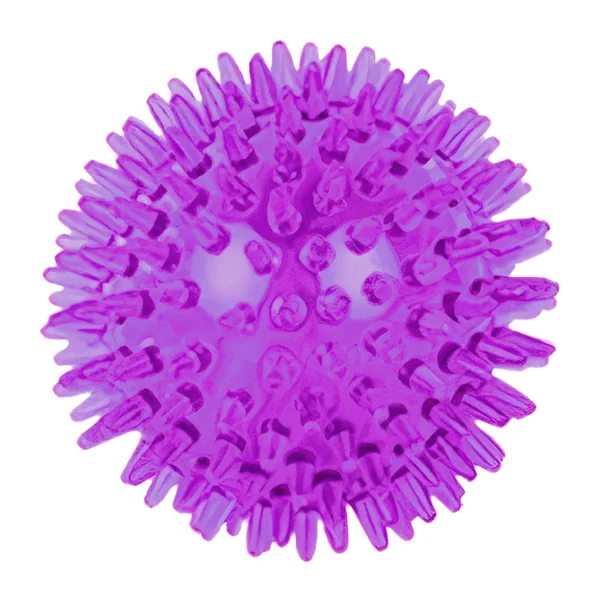 Pelota para Perros Erizo Con Sonido 6 cm Morado