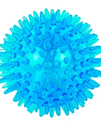 Pelota para Perros Erizo Con Sonido 6 cm Turquesa