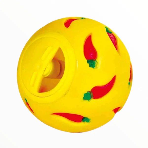 Pelota Rellenable Interactiva para Conejos y Roedores — Juguete Enriquecimiento