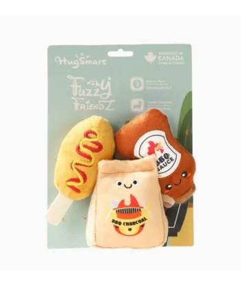 Peluche BBQ Party Pack 3 Hugsmart