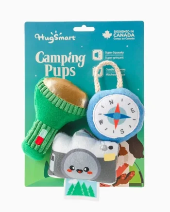Peluche Camping Pups Pack 3 Hugsmart