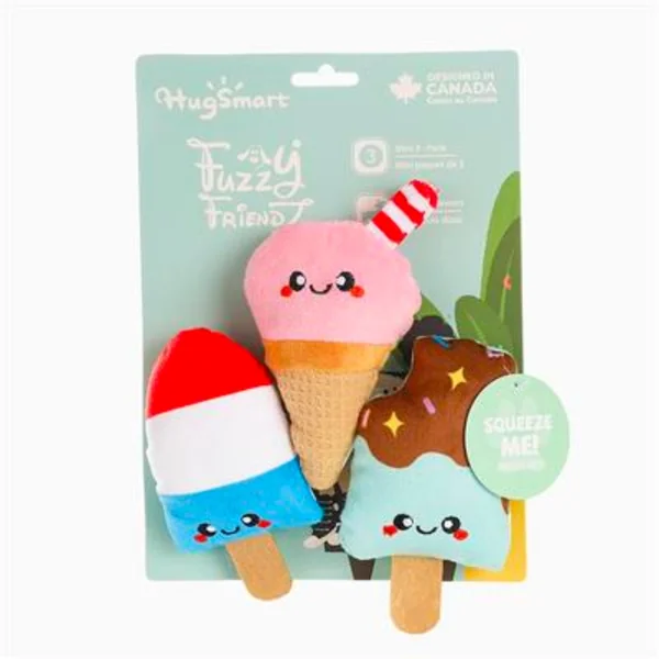 Peluche Cool Pup pack 3 Hugsmart