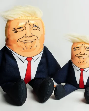 Peluche Donald Trump con squeaker