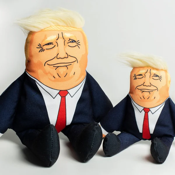 Peluche Donald Trump con squeaker