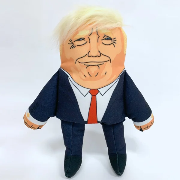 Peluche Donald Trump con squeaker