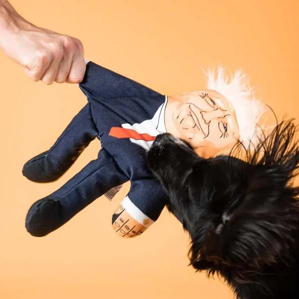 Peluche Donald Trump con squeaker