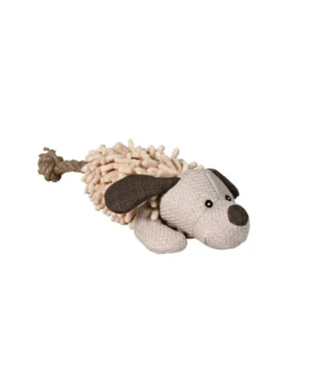 Peluche Perrito con Cuerda para Perros