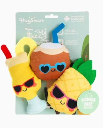 Peluche piña colada pack 3 Hugsmart