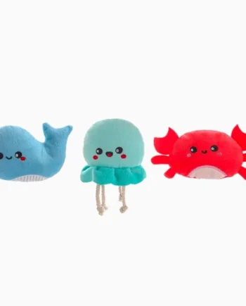 Peluche Sea Creatures Pack 3 Hugsmart