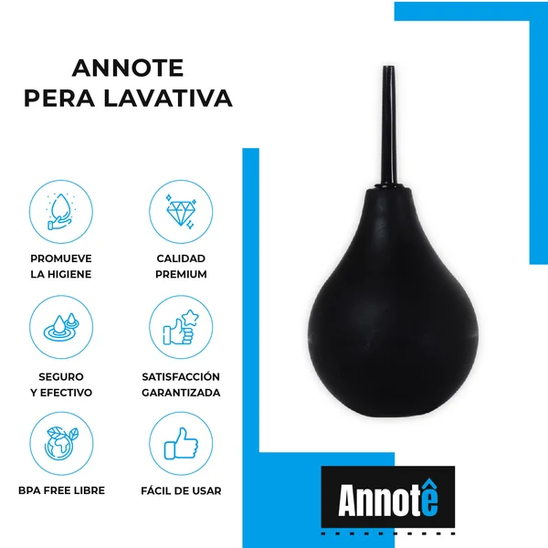 Pera Lavativa Enema Irrigador