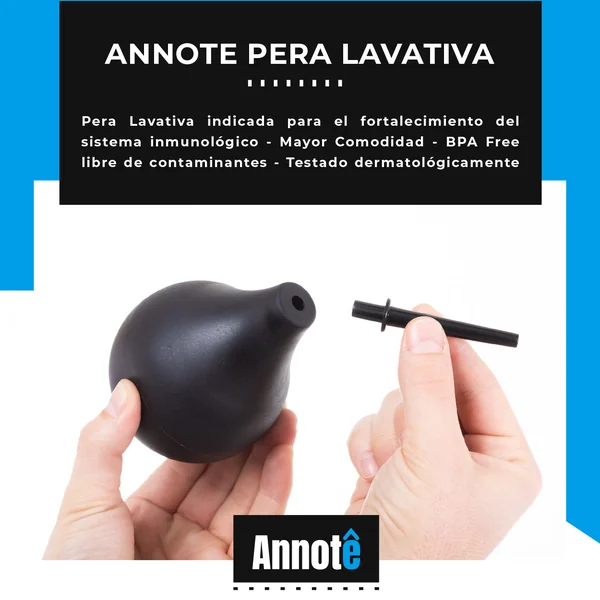 Pera Lavativa Enema Irrigador