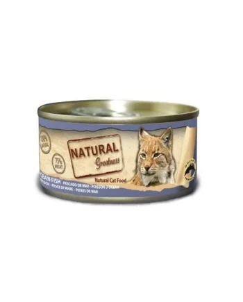Pescado de Mar Gato Latas Natural Greatness