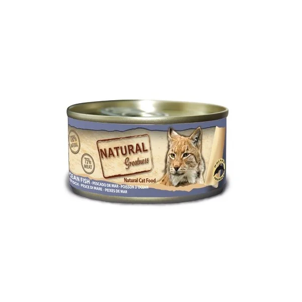 Pescado de Mar Gato Latas Natural Greatness